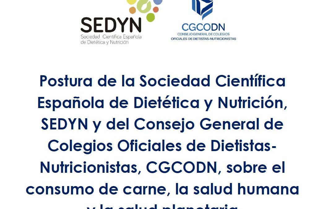 Postura de SEDYN y CGCODN sobre el consumo de carne, la salud humana y la salud planetaria