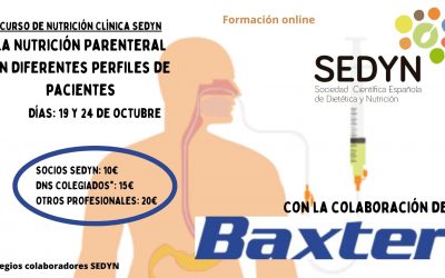 Curso de Nutrición Clínica SEDYN: La Nutrición Parenteral en diferentes perfiles de pacientes